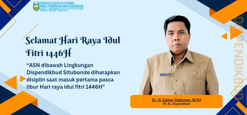 ASN Dilingkungan Dispendik Dihimbau untuk Disiplin Masuk Hari Pertama Kerja