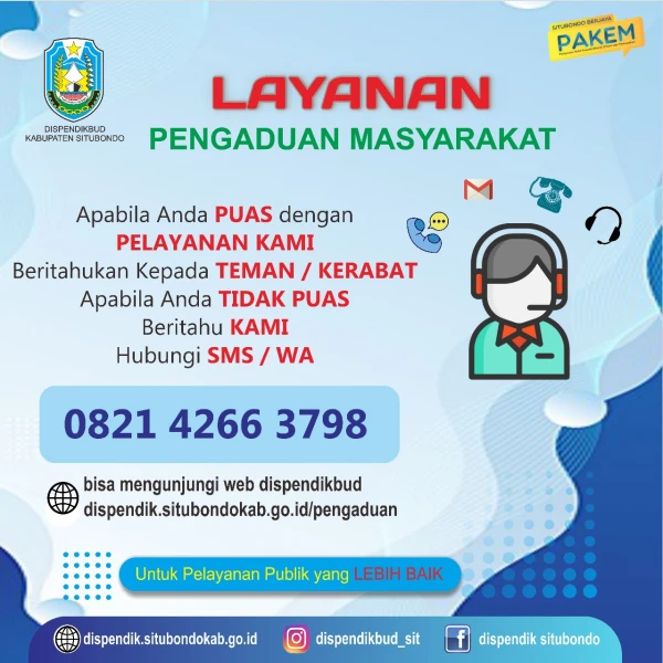Layanan Pengaduan Masyarakat