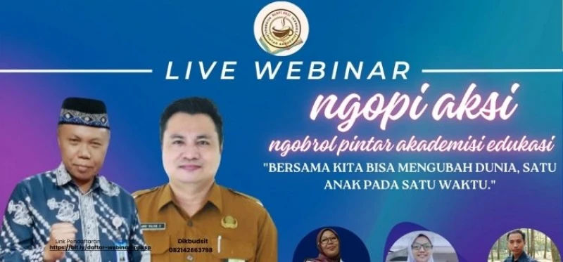 Live Webinar Ngopi Aksi Kesulitan Membaca dan Strategi Dukungannya