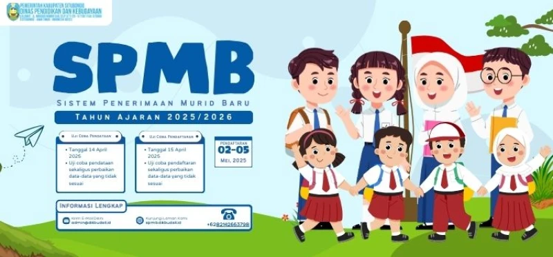 Uji Coba Pendataan SPMB Online Dispendikbud Situbondo dibuka hari ini