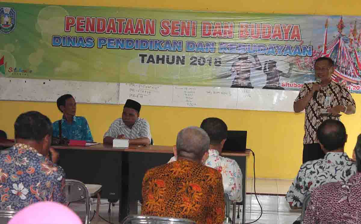 Disdikbud Gelar Pendataan Seni dan Budaya