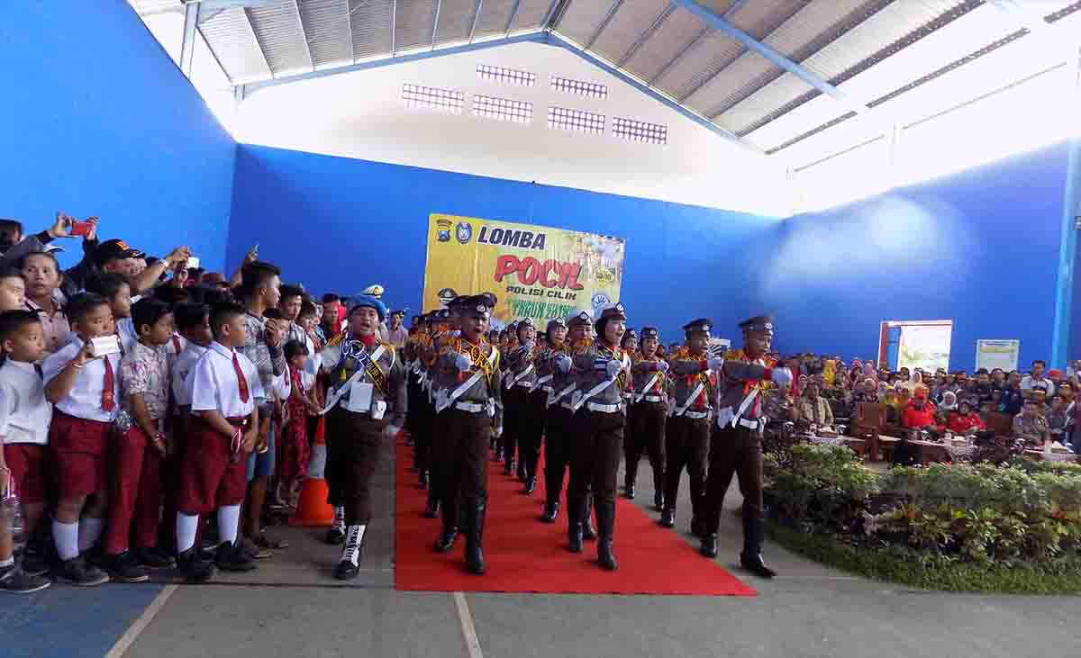 Polres & Disdikbud Gelar Lomba Pocil Tingkat SD/MI