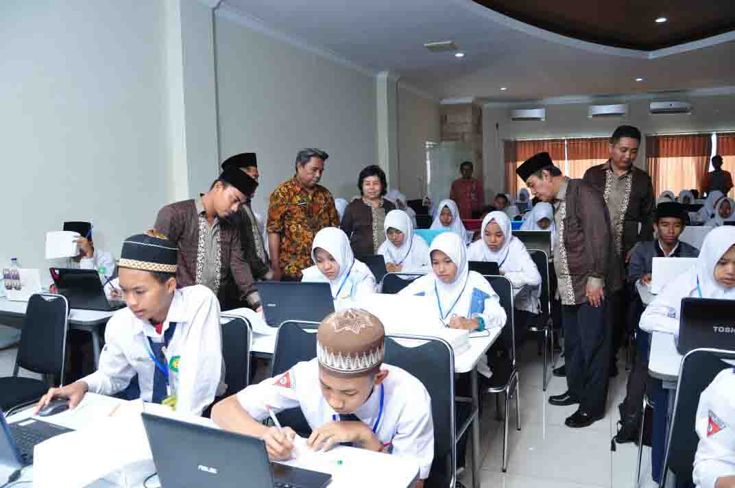 108 siswa SMP Swasta Ikuti Try Out Prestasi