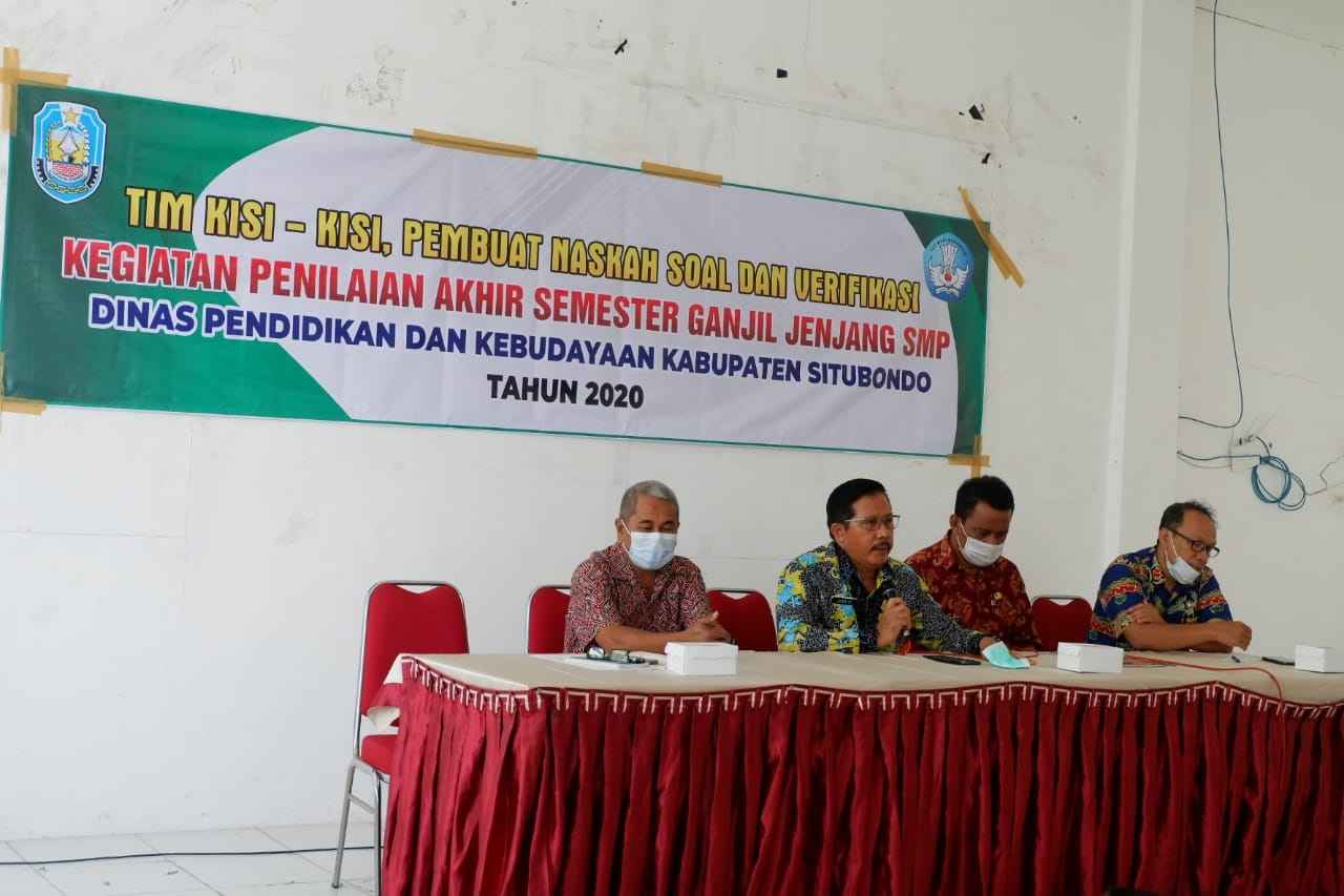 Penyusunan Naskah Soal Libatkan Guru Mapel SMP Negeri dan Swasta