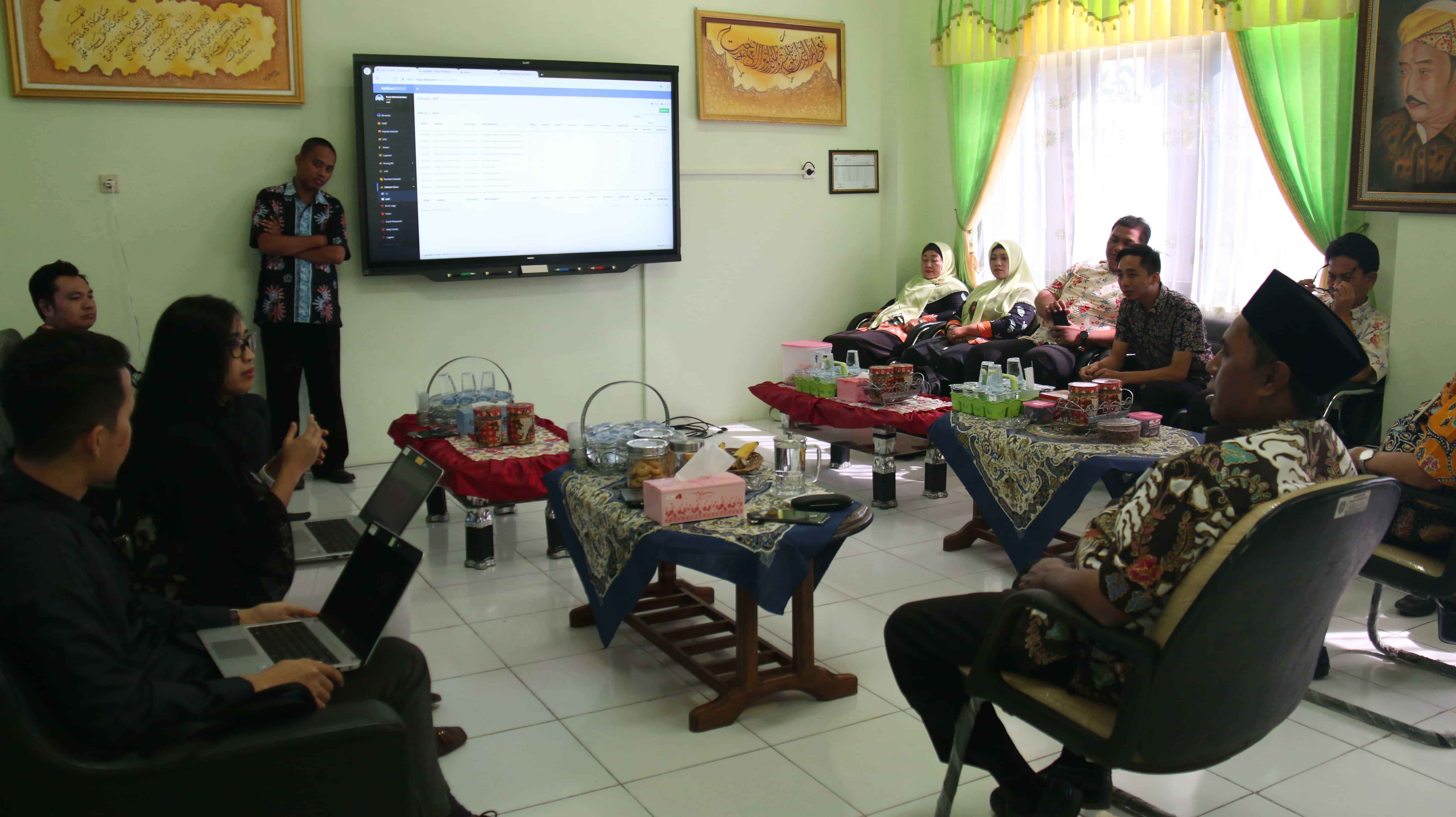 Kunjungan KPK ke Dinas Pendidikan dan Kebudayaan Kab. Situbondo