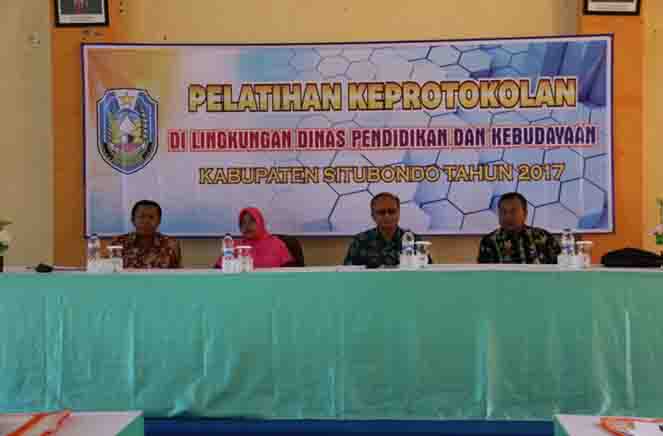 Pelatihan Keprotokolan Tahun 2017