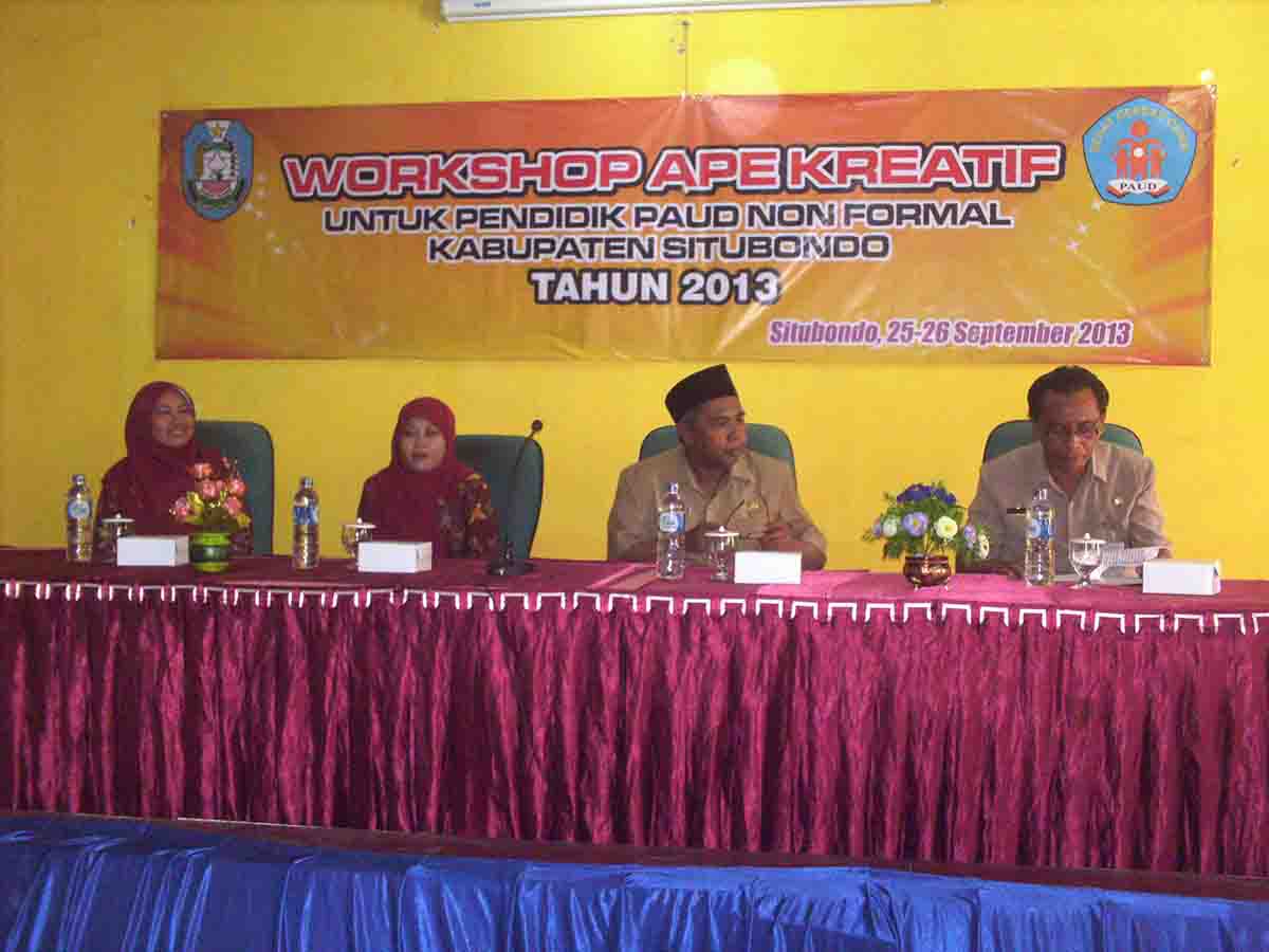 WORKSHOP APE KREATIF TAHUN 2013