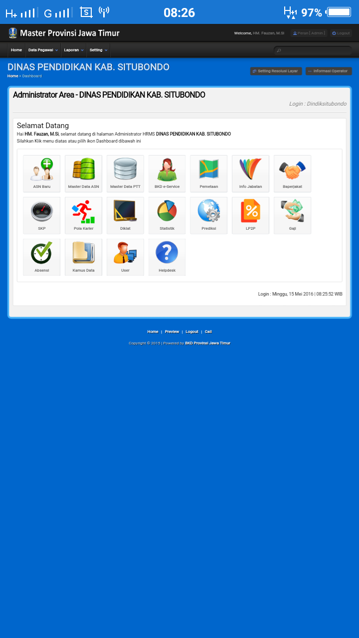 UPDATE DATA PNS SMA/SMK 2016