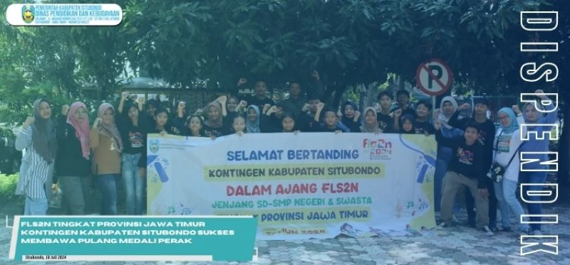 FLS2N TINGKAT PROVINSI JATIM KONTINGEN SITUBONDO MEMBAWA PULANG MEDALI PERAK