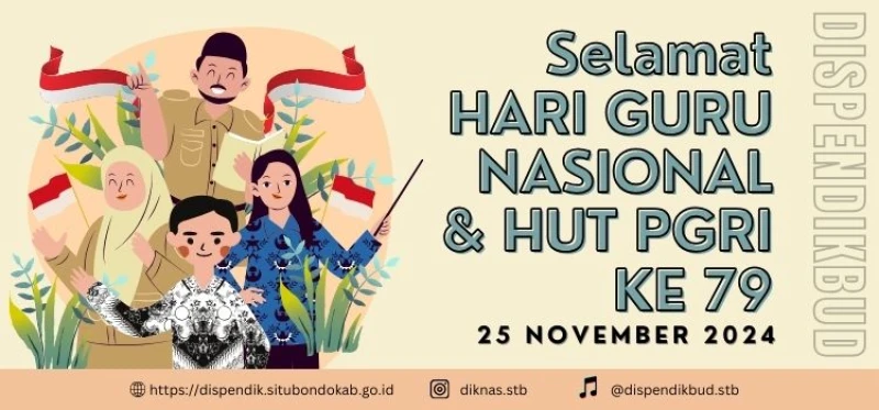 Hari Guru Nasional dan HUT PGRI ke-79: Momen Menghargai Dedikasi Guru di Kabupaten Situbondo