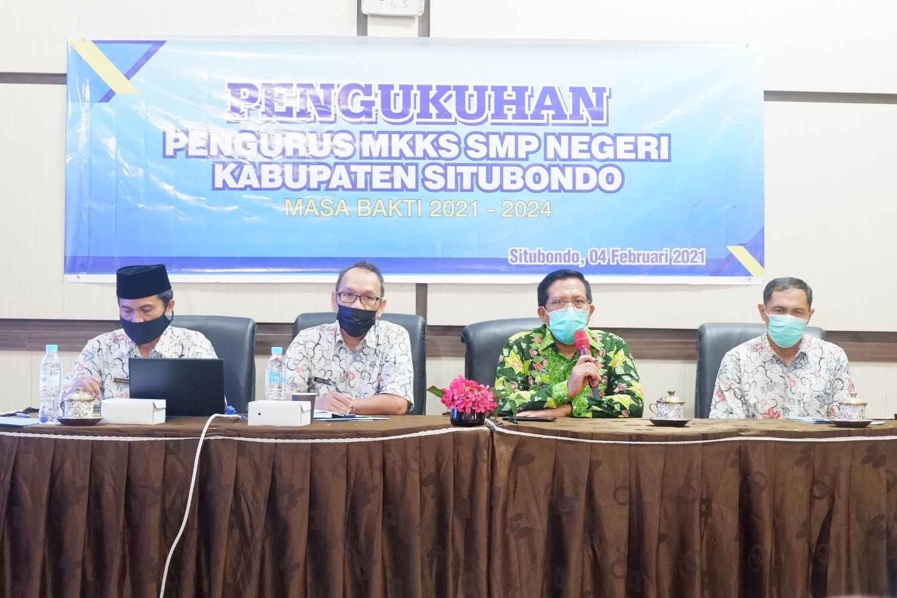 Kadispendik Minta Pengurus Baru MKKS SMP Akomodatif dan Adaptif
