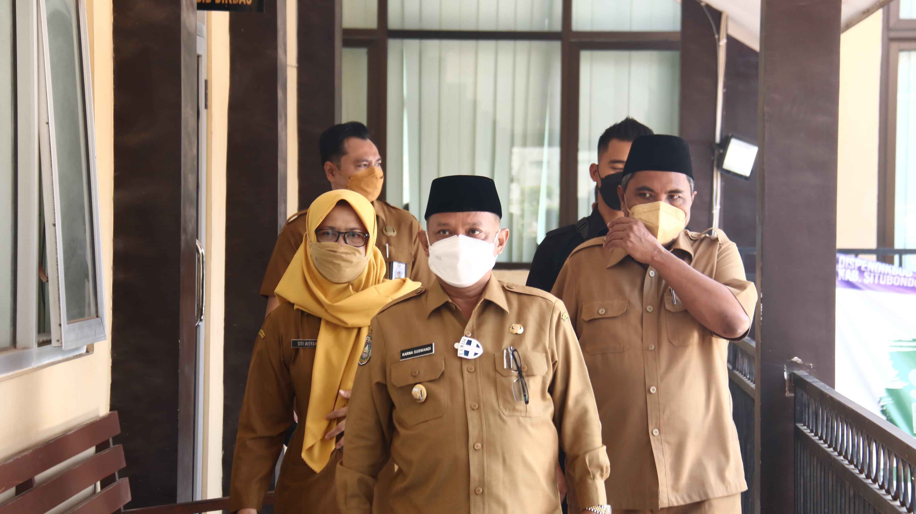 Kunjungan Bapak Bupati di Dinas Pendidikan dan Kebudayaan
