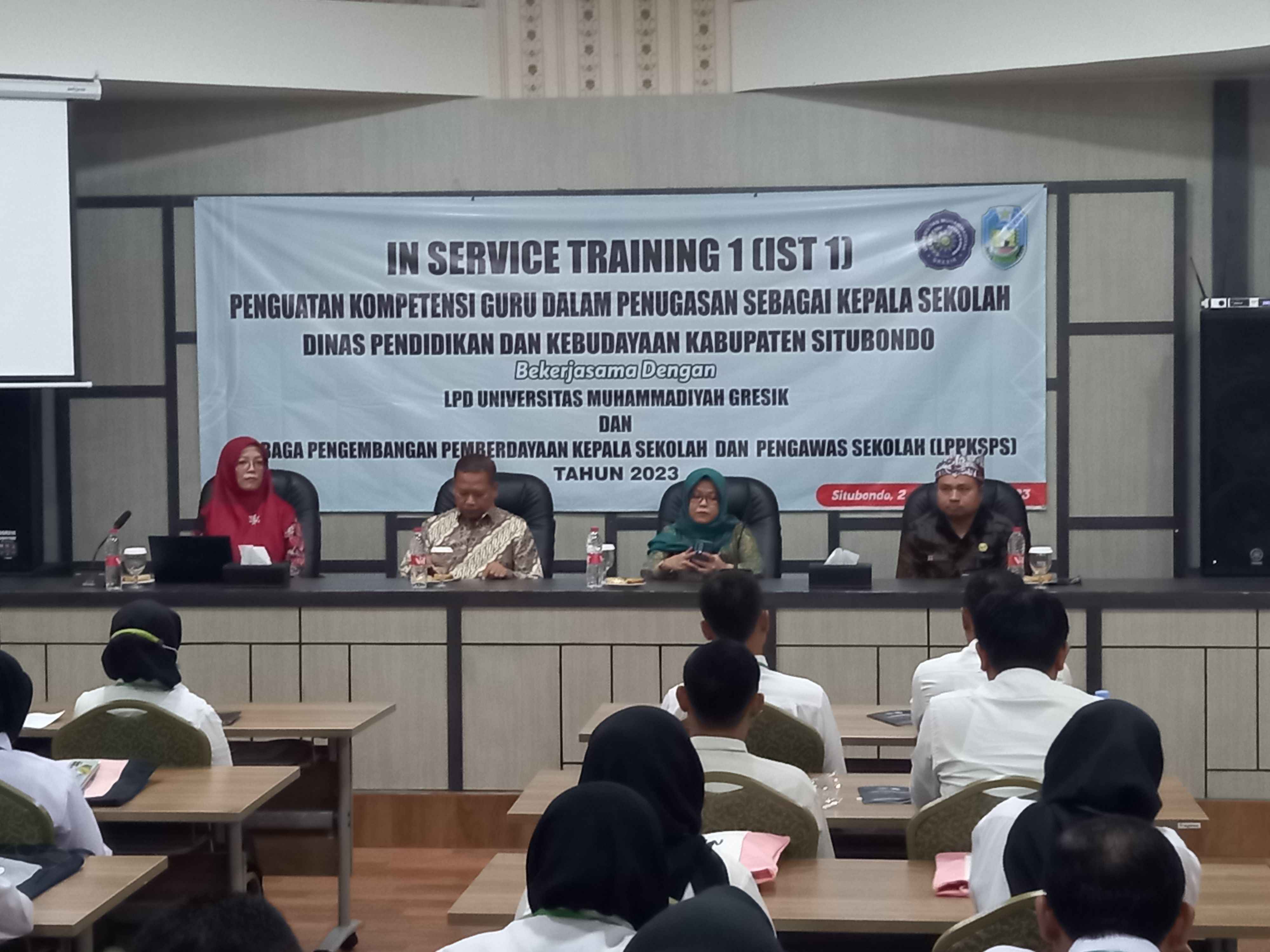 Pembukaan In Service Training (IST) 1 Dibuka Kadisdik Situbondo