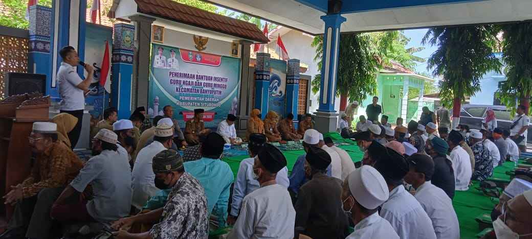 Pemkab Situbondo kembali menyalurkan Insentif Guru Ngaji Tahun Anggaran 2023