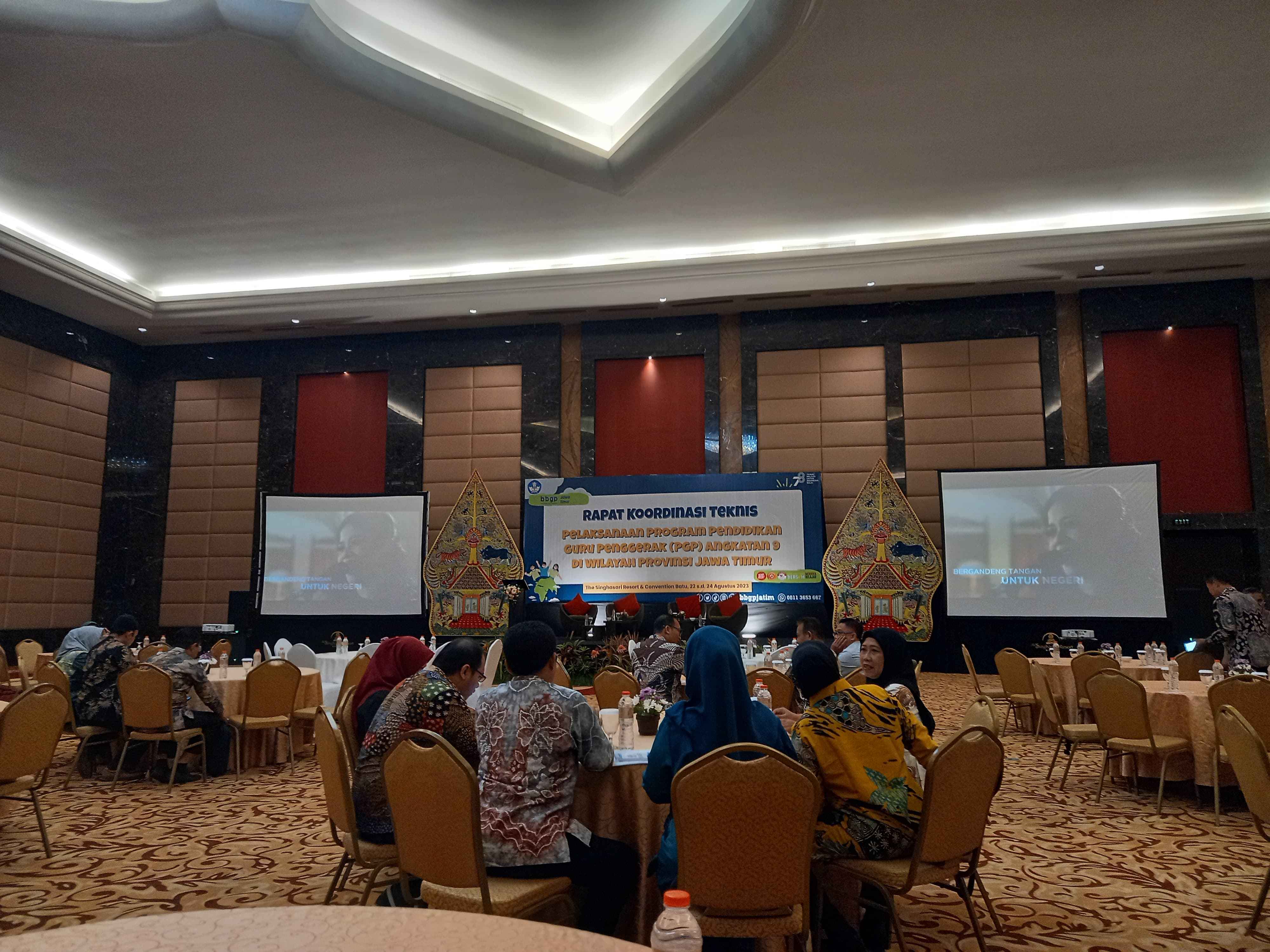 Rakortek Pelaksanaan Program Pendidikan Guru Penggerak (PGP) Angkatan 9