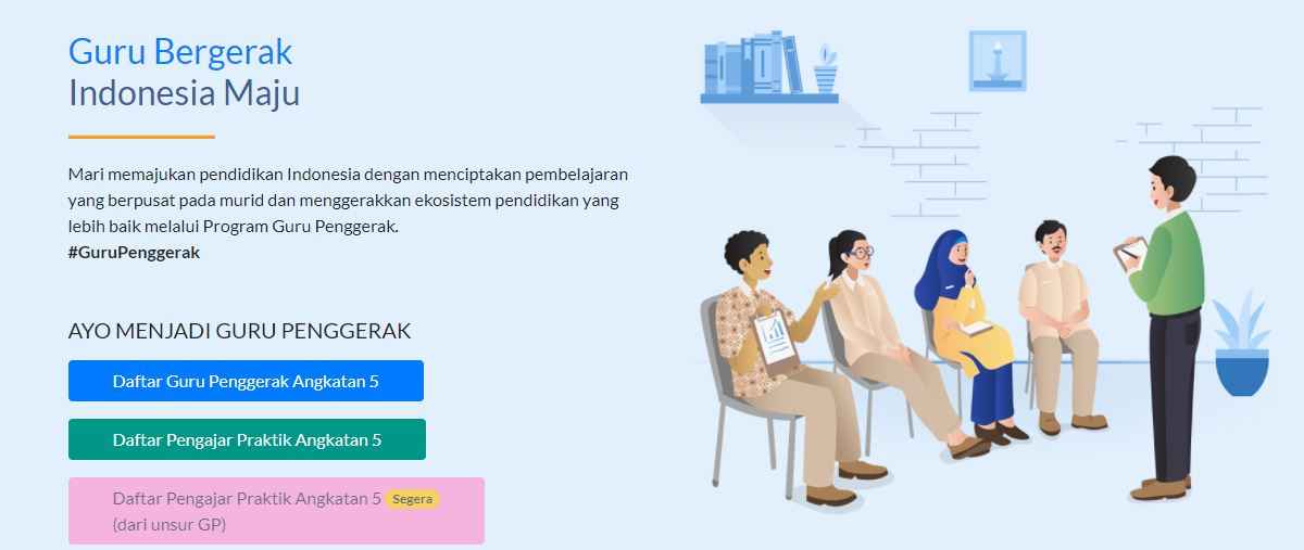 Rekrutmen Calon Guru Penggerak