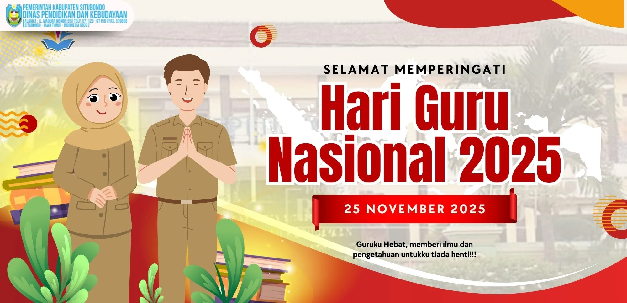 Selamat hari guru nasional 2025